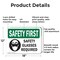 Signmission 12 in Height, 18 in Width, Aluminum, Rectangle OS-2PACK-SF-A-1218-L-10935 - alternate 3